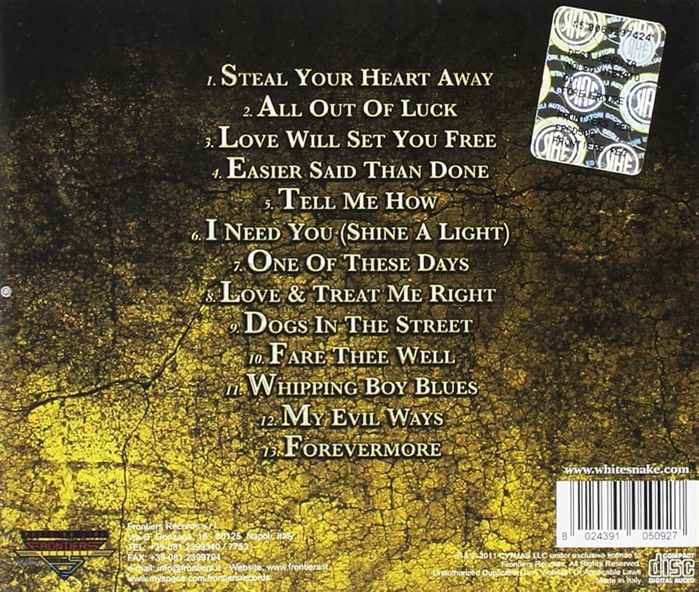 ホワイトスネイク　Forevermore　デラックスコレクターズエディション Forevermore: Revisited, Remixed and Remastered - Whitesnake